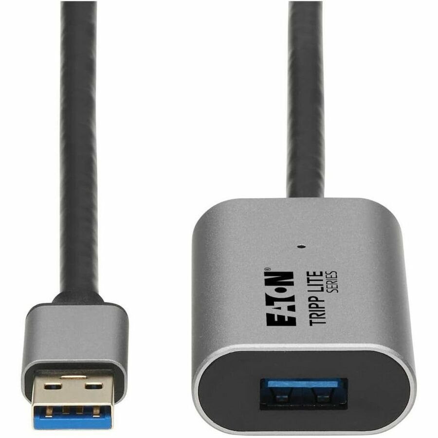 Eaton Tripp Lite Series USB 3.2 Gen 1 Active Extension Repeater Cable (A M/F), Aluminum Housing, 10 m (32.8 ft.)