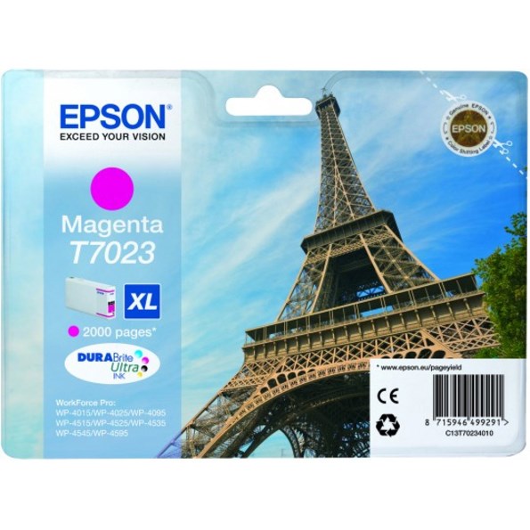 Epson DURABrite Ultra C13T70234010 Original Inkjet Ink Cartridge - Magenta - 1 Pack