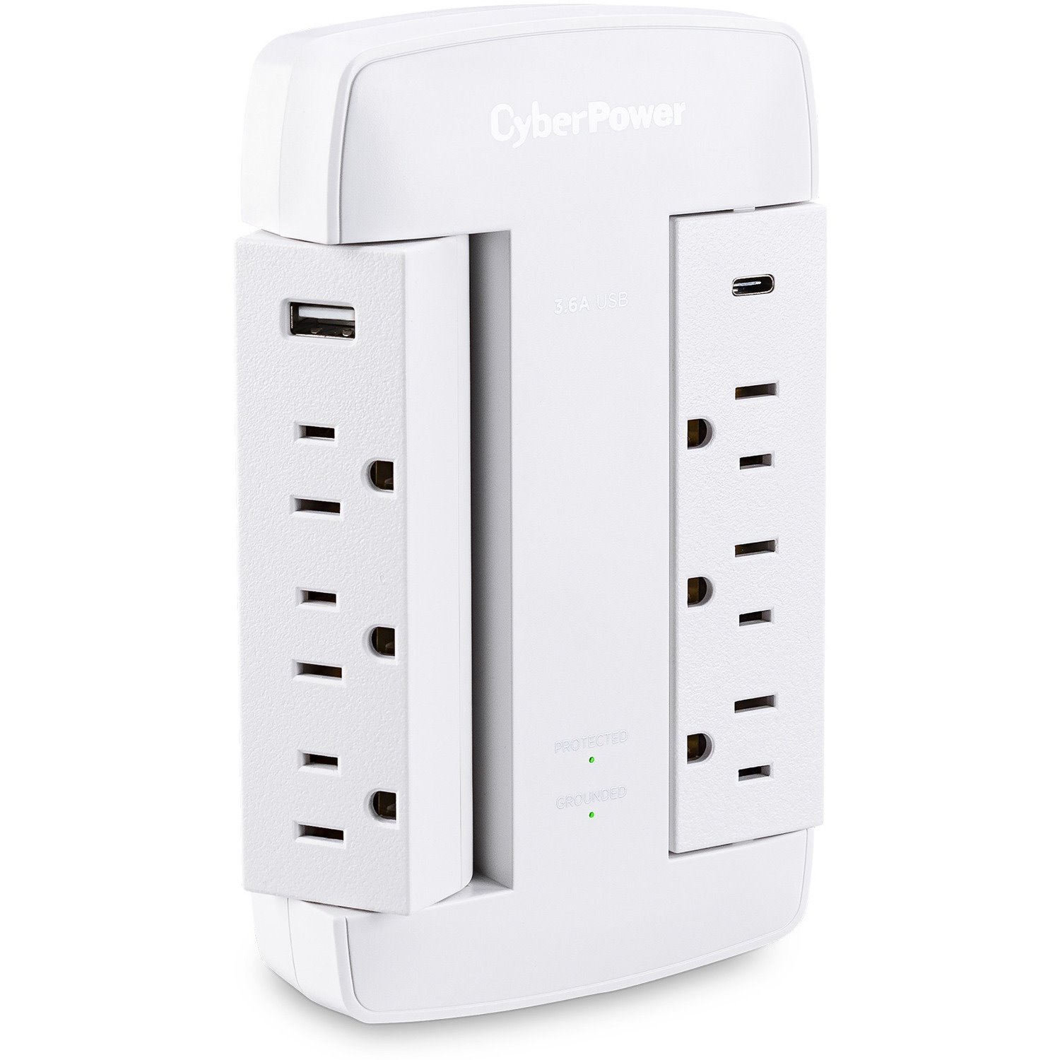 CyberPower CSP600WSURC5 Professional 6 - Outlet Surge with 900 J