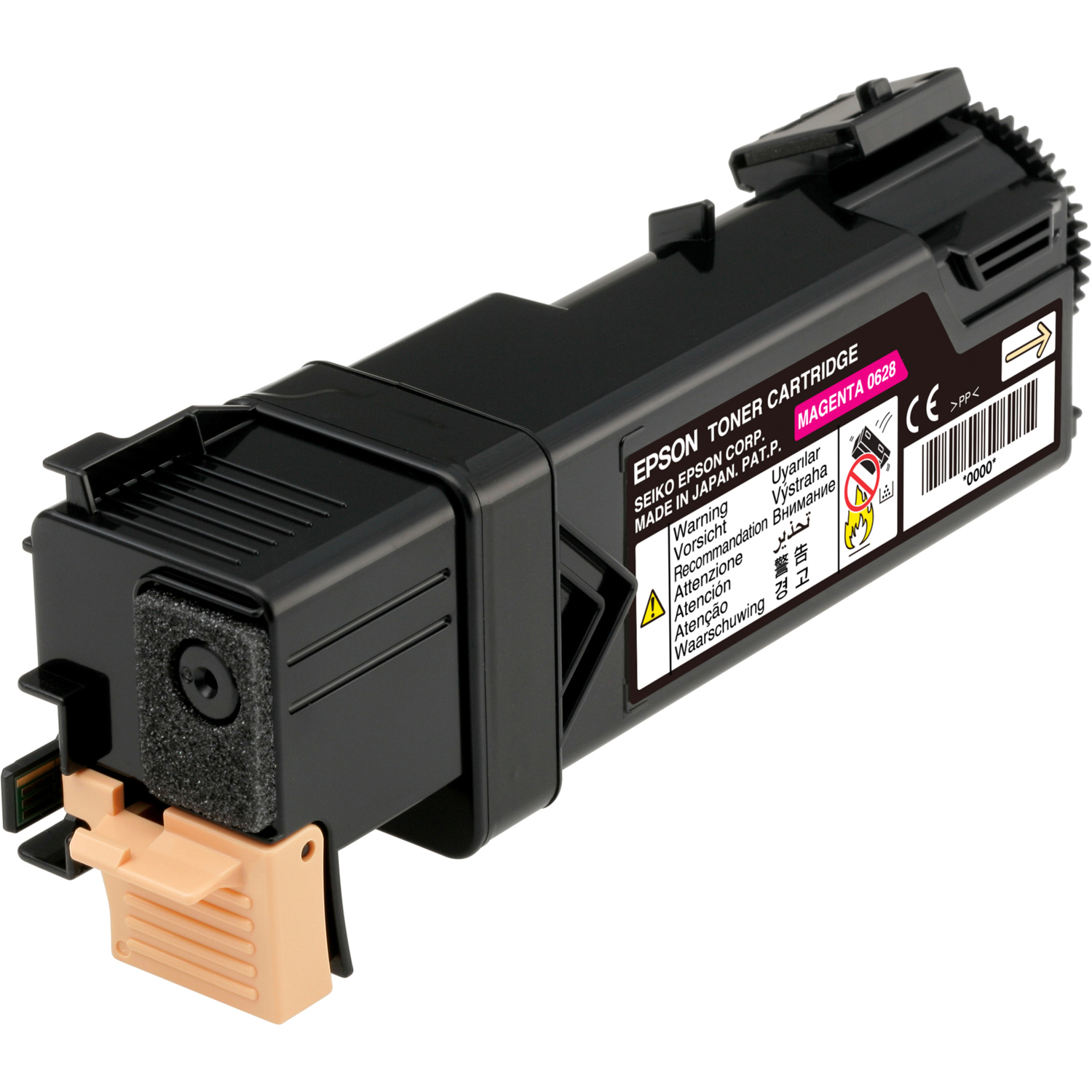 Epson C13S050628 Original Laser Toner Cartridge - Magenta - 1 Pack
