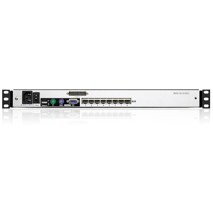 ATEN 8-Port 19in. Dual Rail CAT5 LCD KVM TAA Compliant