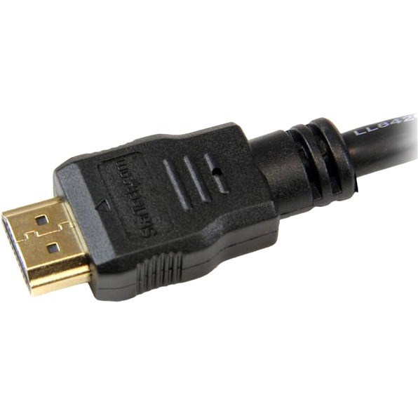 StarTech.com 10ft/3m HDMI Cable, 4K High Speed HDMI Cable with Ethernet, Ultra HD 4K 30Hz Video, HDMI 1.4 Cable, HDMI Monitor Cord, Black