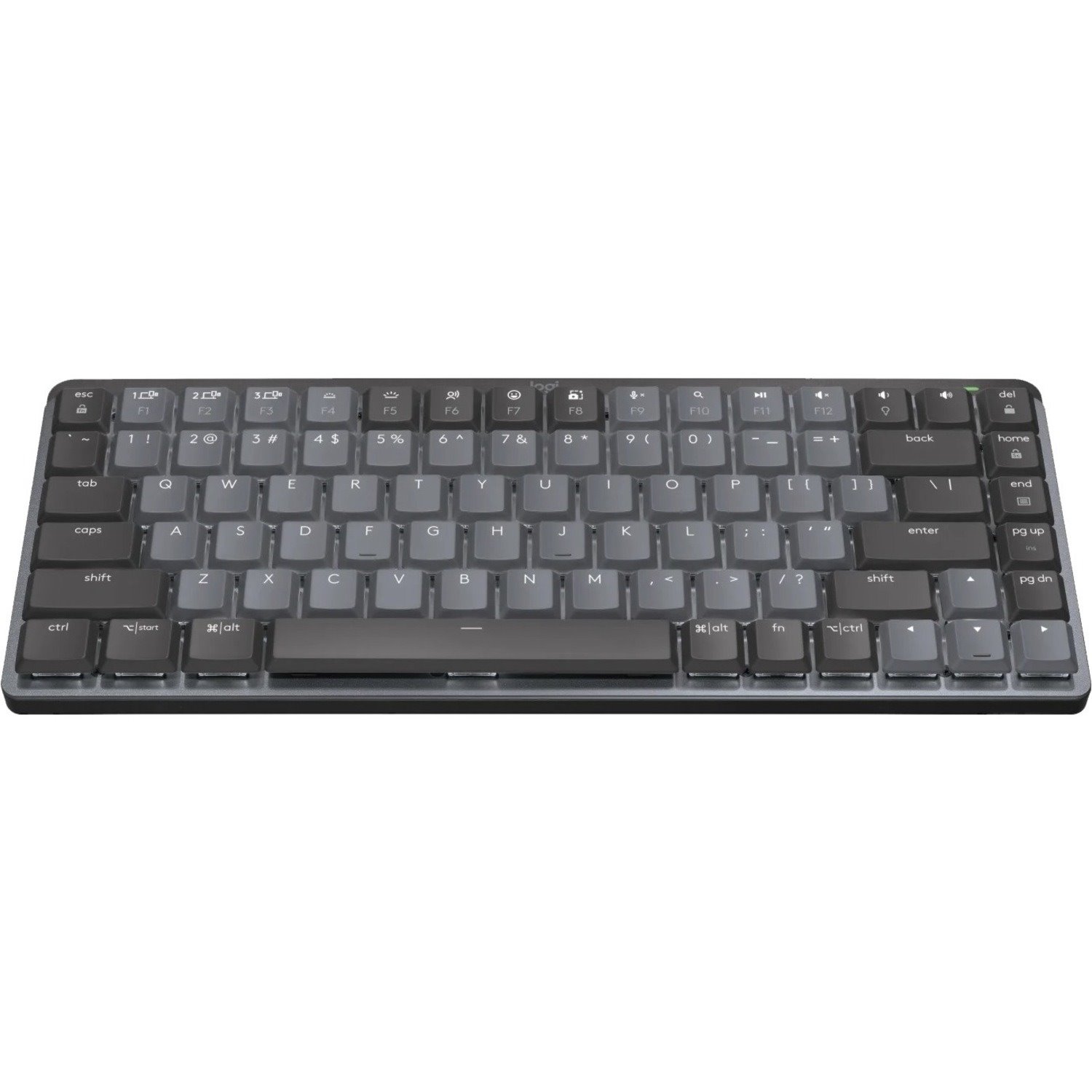 Logitech MX Mechanical Mini Minimalist Wireless Illuminated Keyboard (Linear) (Graphite)