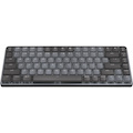 Logitech MX Mechanical Mini Minimalist Wireless Illuminated Keyboard, Linear Switches, Bluetooth, Graphite