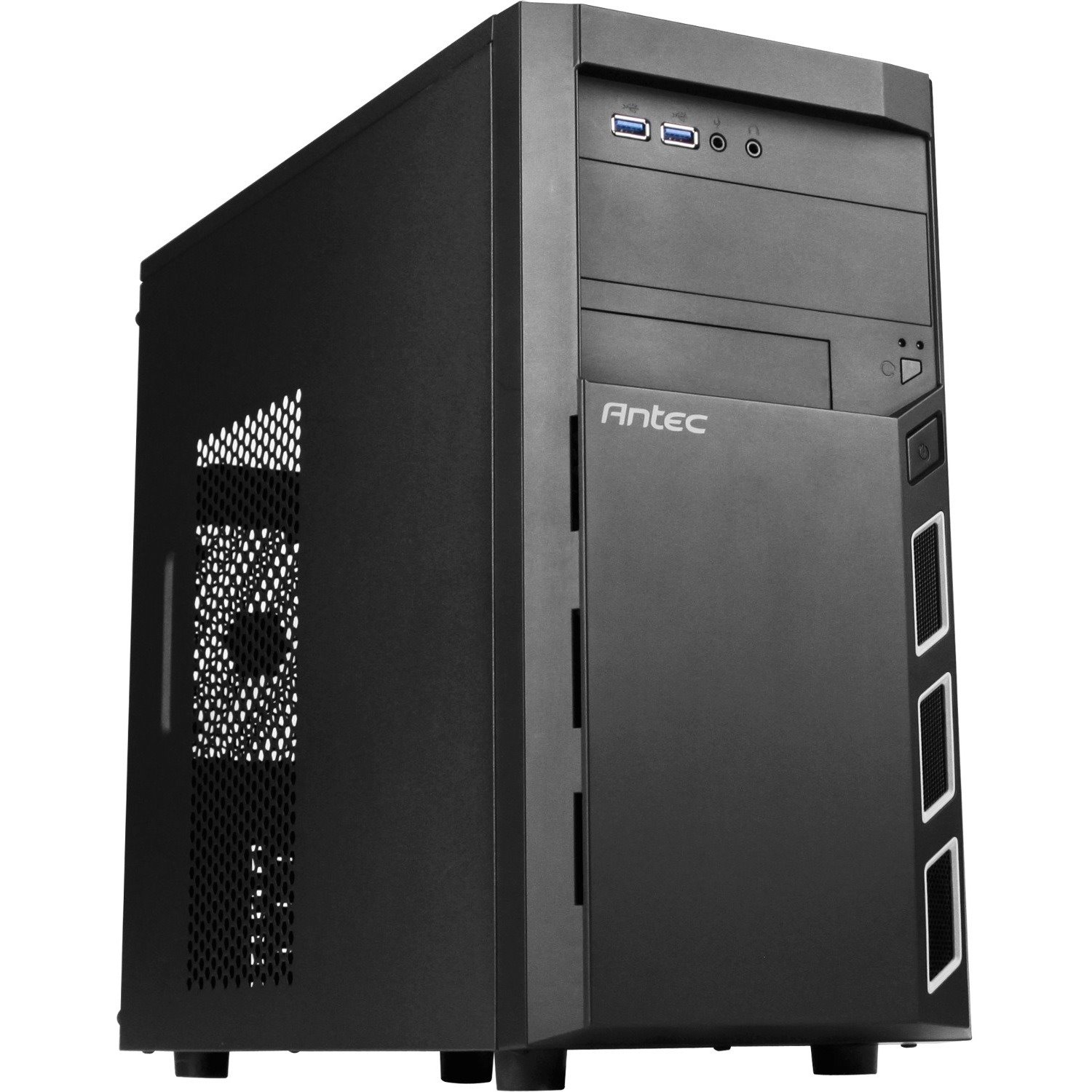 Antec Value Solution VSK3000 Elite Computer Case - Micro ATX Motherboard Supported - Mini-tower - Black