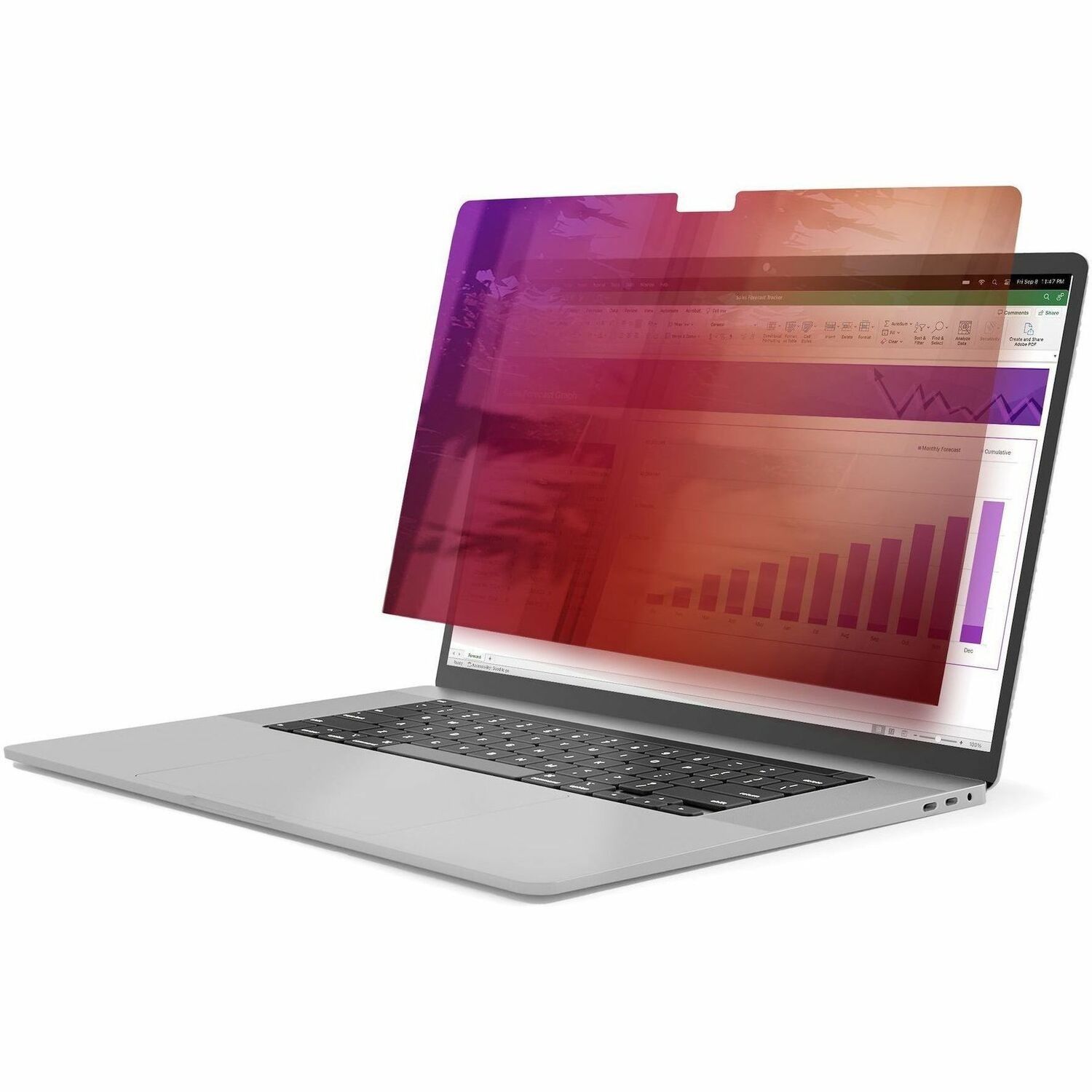 STARTECH.COM 16" 2021/2023 MACBOOK PRO PRIVACY SCREEN, GLOSSY GOLD FILTER, 2 YR