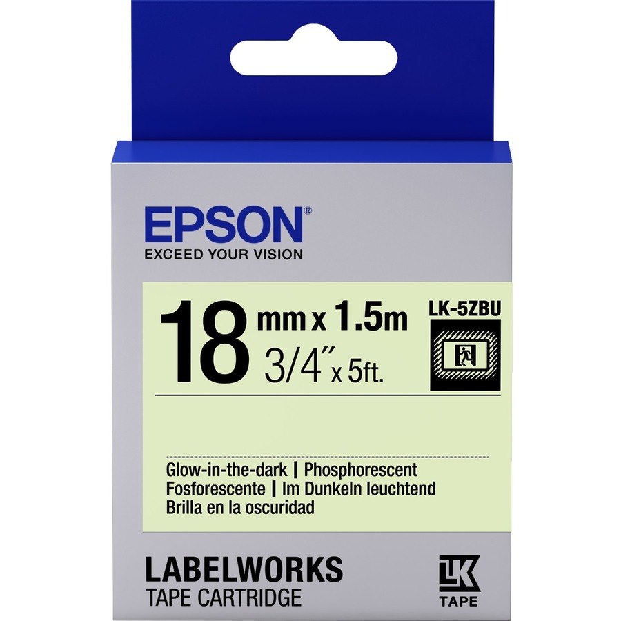 Epson LabelWorks LK-5ZBU Label Tape
