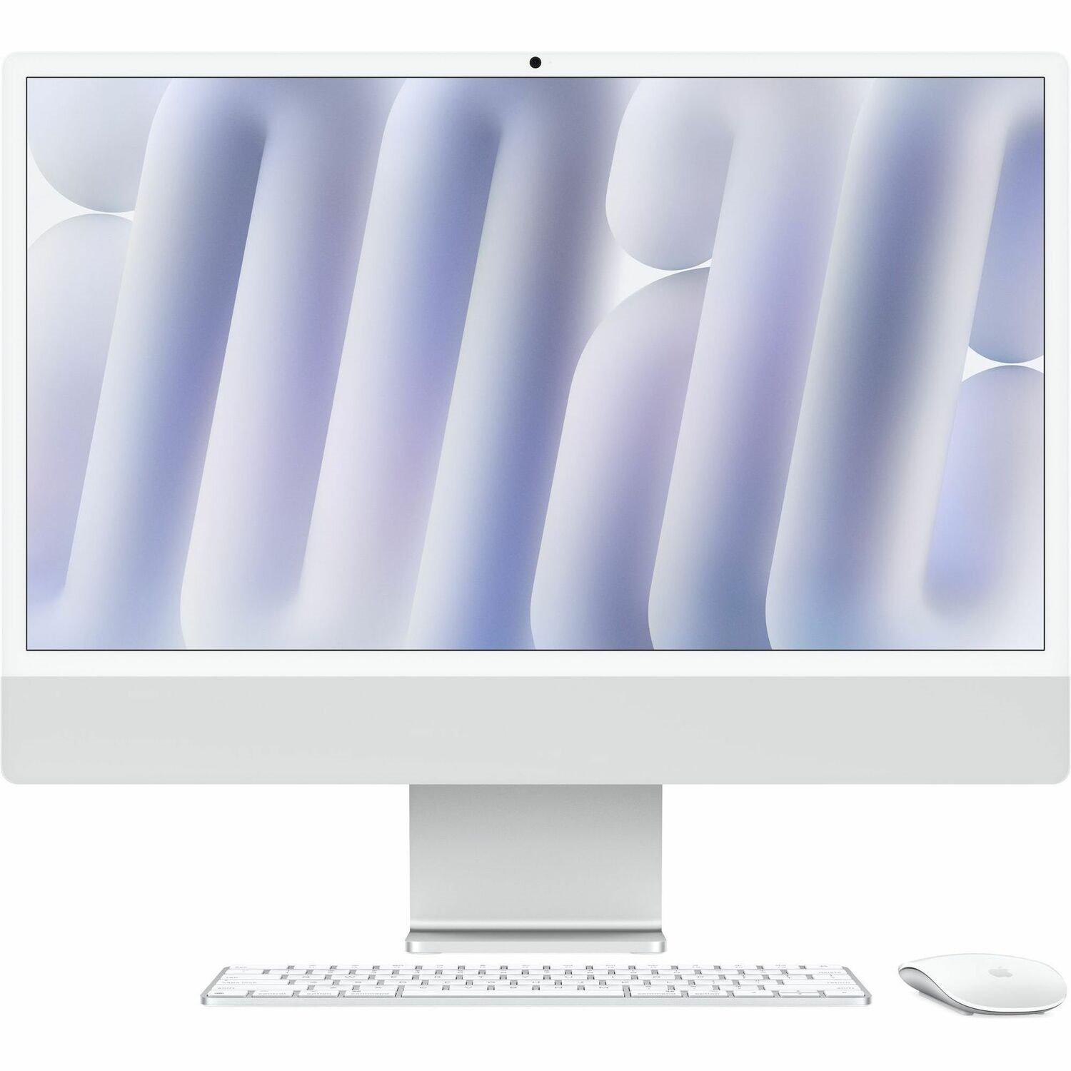 Apple iMac MWUU3B/A All-in-One Computer - Apple M4 - 16 GB - 256 GB SSD - 61 cm (24") 4.5K - Desktop - Silver