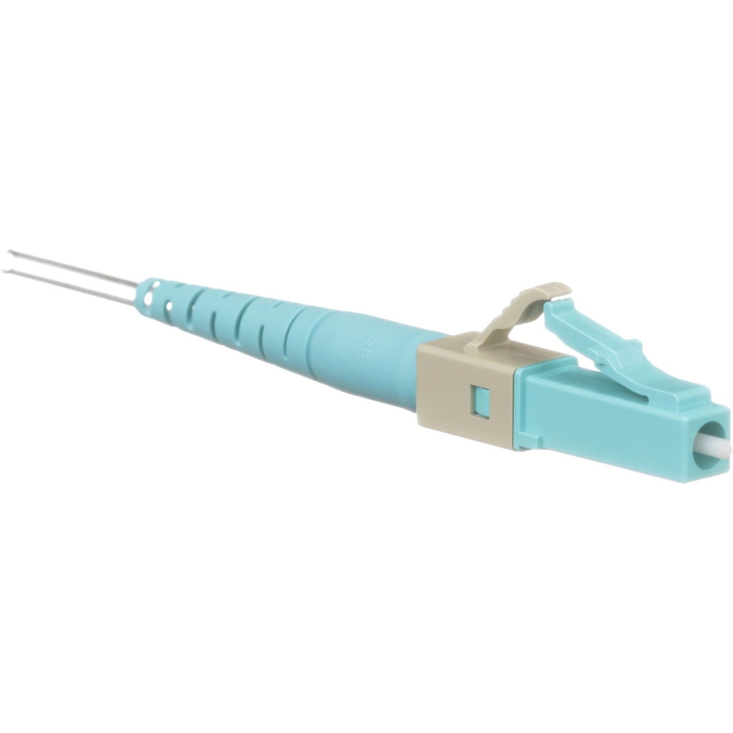 Panduit Fusion Splice LC Connector, OM3/OM4/OM5, Aqua