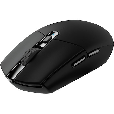 Logitech G305 LIGHTSPEED Wireless Gaming Mouse, HERO Sensor, 12,000 DPI, 6 Programmable Buttons, Black