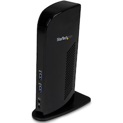 StarTech.com USB 3.0 Docking Station - Compatible with Windows / macOS - Supports Dual Displays - HDMI and DVI - DVI to VGA Adapter Included - USB3SDOCKHD