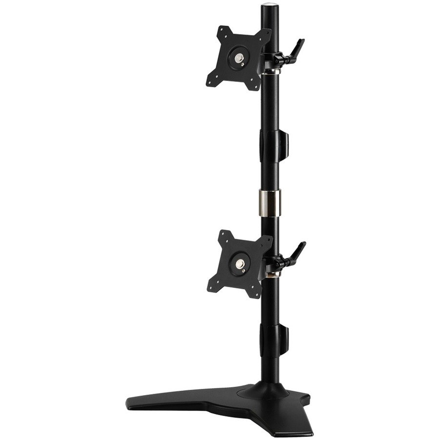 Amer Mounts Desk Mount for Flat Panel Display - Black