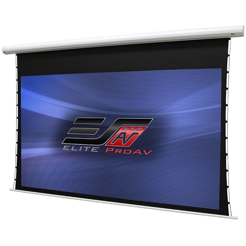 Elite ProAV Saker Tab-Tension SKT100XHD5-E12 100" Electric Projection Screen