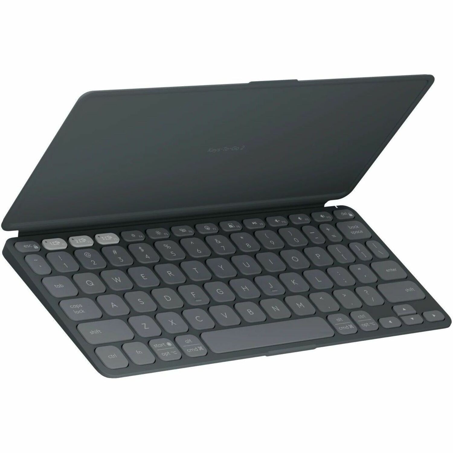 Logitech Keys-To-Go 2 Keyboard - Wireless Connectivity - English - Graphite