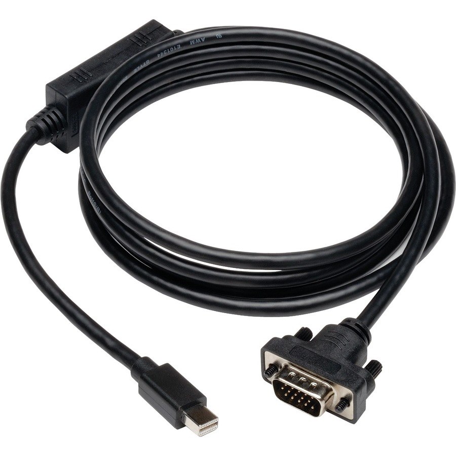 Eaton Tripp Lite Series Mini DisplayPort 1.2 to VGA Active Adapter Cable (M/M), 10 ft. (3.1 m)