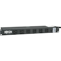 Eaton Tripp Lite Series 1U Rack-Mount Power Strip, 120V, 20A, 5-20P, 12 Outlets (6 Front-Facing, 6-Rear-Facing) 15 ft. (4.57 m) Cord