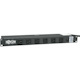 Eaton Tripp Lite Series 1U Rack-Mount Power Strip, 120V, 20A, 5-20P, 12 Outlets (6 Front-Facing, 6-Rear-Facing) 15 ft. (4.57 m) Cord