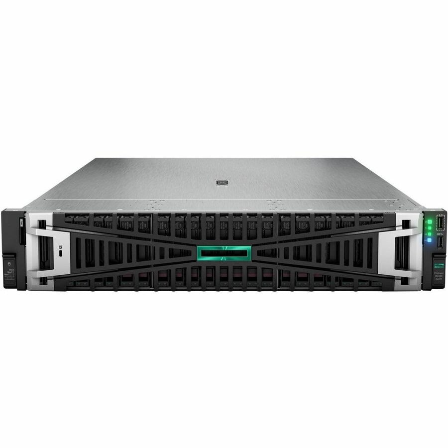 HPE ProLiant DL380 G11 2U Rack Server - 1 Xeon Silver 4410Y 2 GHz - 32 GB RAM - Serial ATA/600 Controller