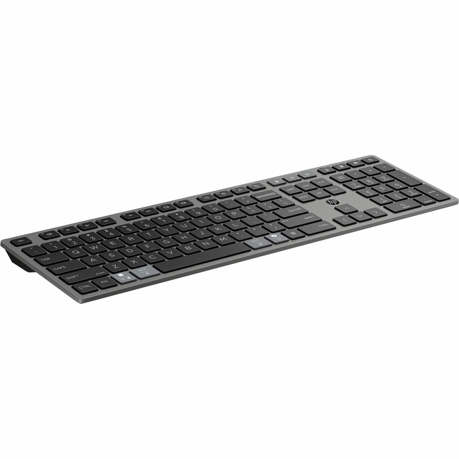 HP 720 Toetsenbord - Full-size - Draadloos Verbinding - USB type A Interface - Engels - QWERTY indeling - Zwart