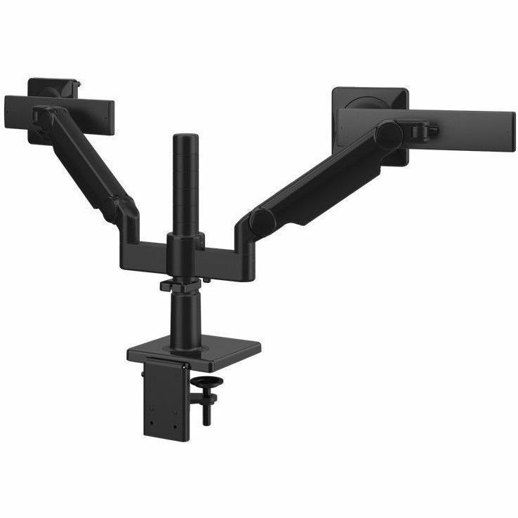Humanscale M/Flex X22SBB Mounting Arm for Monitor, Clamp Mount, Docking Station - Black