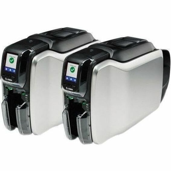 Zebra ZC300 Single Sided Academic, Retail, Hospitality, General Access Control, Financial Services Dye Sublimation/Thermal Transfer Printer - Color - Card Print - Fast Ethernet - USB - US