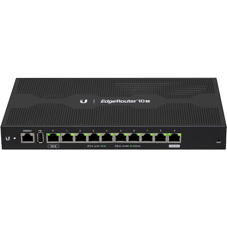 Ubiquiti 10-Port High-Performance Gigabit Router with PoE Flexibility