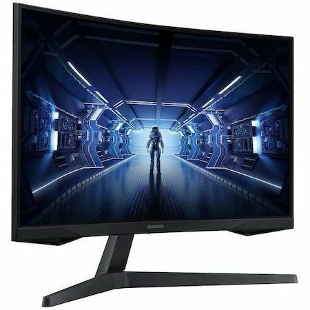 Samsung Odyssey G5 C34G55TWWN 34" Class UW-QHD Curved Screen LED Monitor - 21:9 - Black