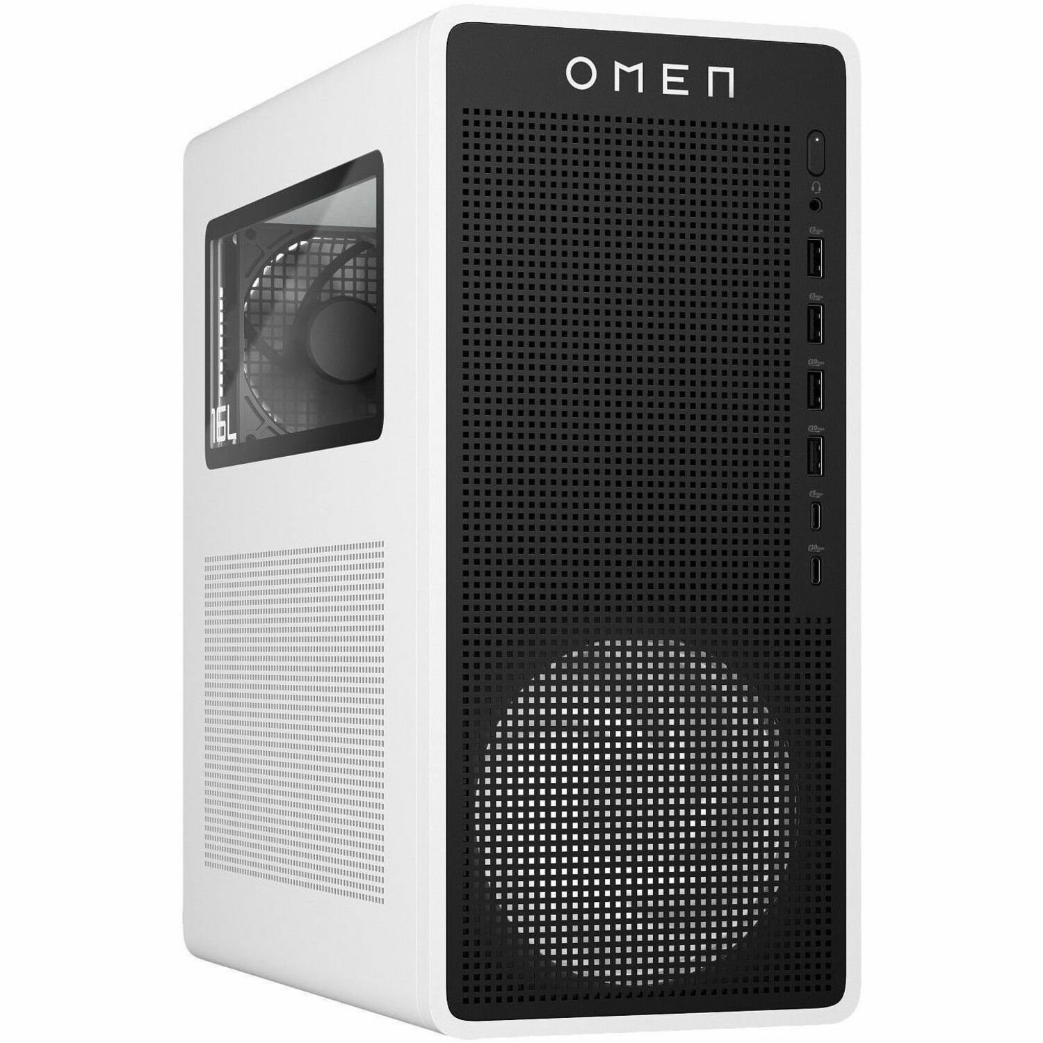 OMEN TG03-0000a TG03-0010 Gaming Desktop Computer - AMD Ryzen 5 8400F - 8 GB - 512 GB SSD - Snow White