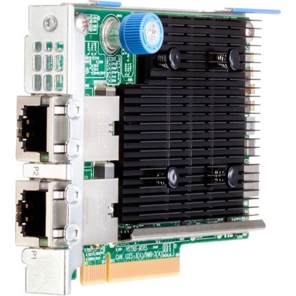 HPE 535FLR-T 10Gigabit Ethernet Card for Server - 10Base-T - Plug-in Card