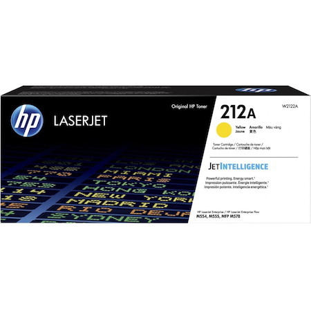 HP 212A Original Standard Yield Laser Toner Cartridge - Yellow - 1 Pack