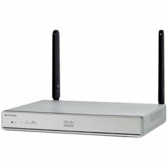 CISCO - ISR 1100 8P Dual GE SFP Router Pluggable SMS/GPS -Z WiFi