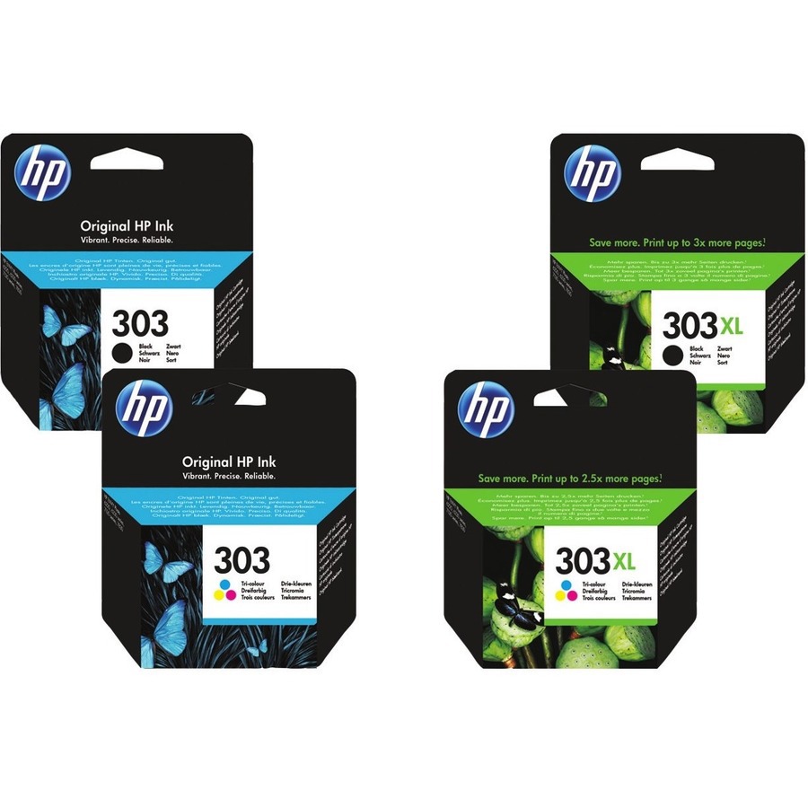 HP 303XL Origineel Hoog Rendement Inkjet Inktcartridge - Zwart Verpakking