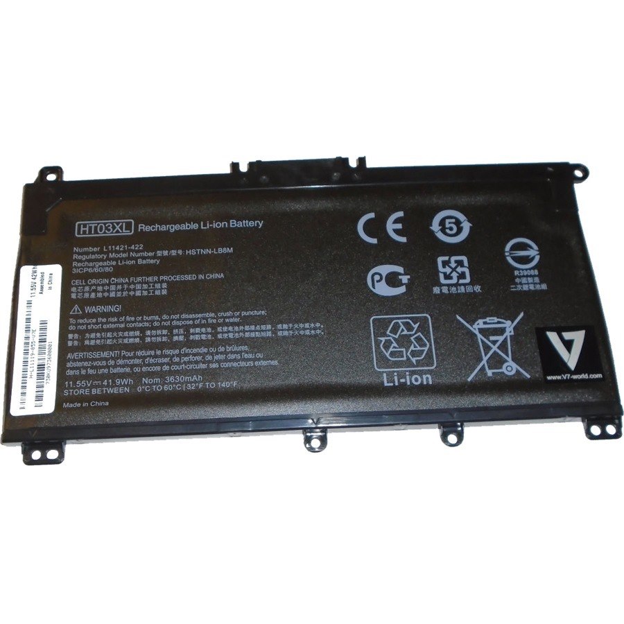 V7 H-L11119-855-V7E Battery - 3-cell Lithium Ion (Li-Ion)