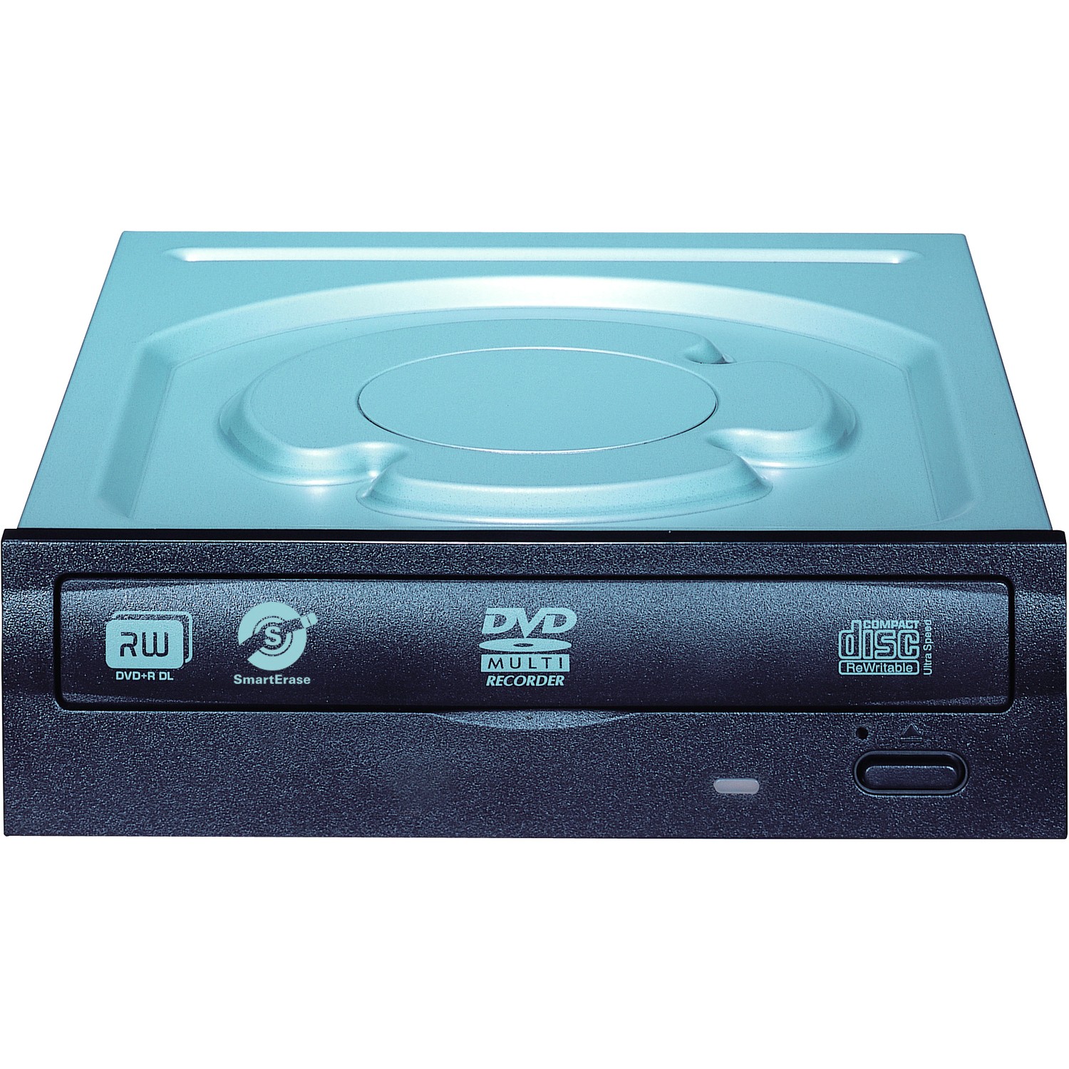 LITE-ON Internal 24x DVD Burner with Label-tag Feature 24X DVD+R 8X DVD+RW 12X DVD+R DL 24X DVD-R 6X DVD-RW 16X DVD-ROM 48X CD-R 32X CD-RW 48X CD-ROM Black SATA Model ihas524-T06
