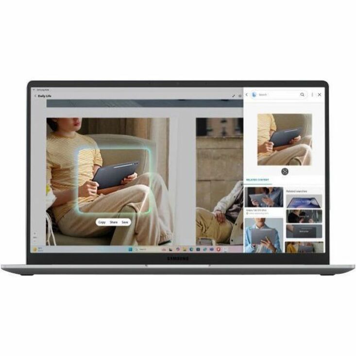 Samsung Galaxy Book5 NP754XHD-CG1UK 39.6 cm (15.6") Notebook - Full HD - Intel Core Ultra 5 225U - 16 GB - 256 GB SSD - Silver