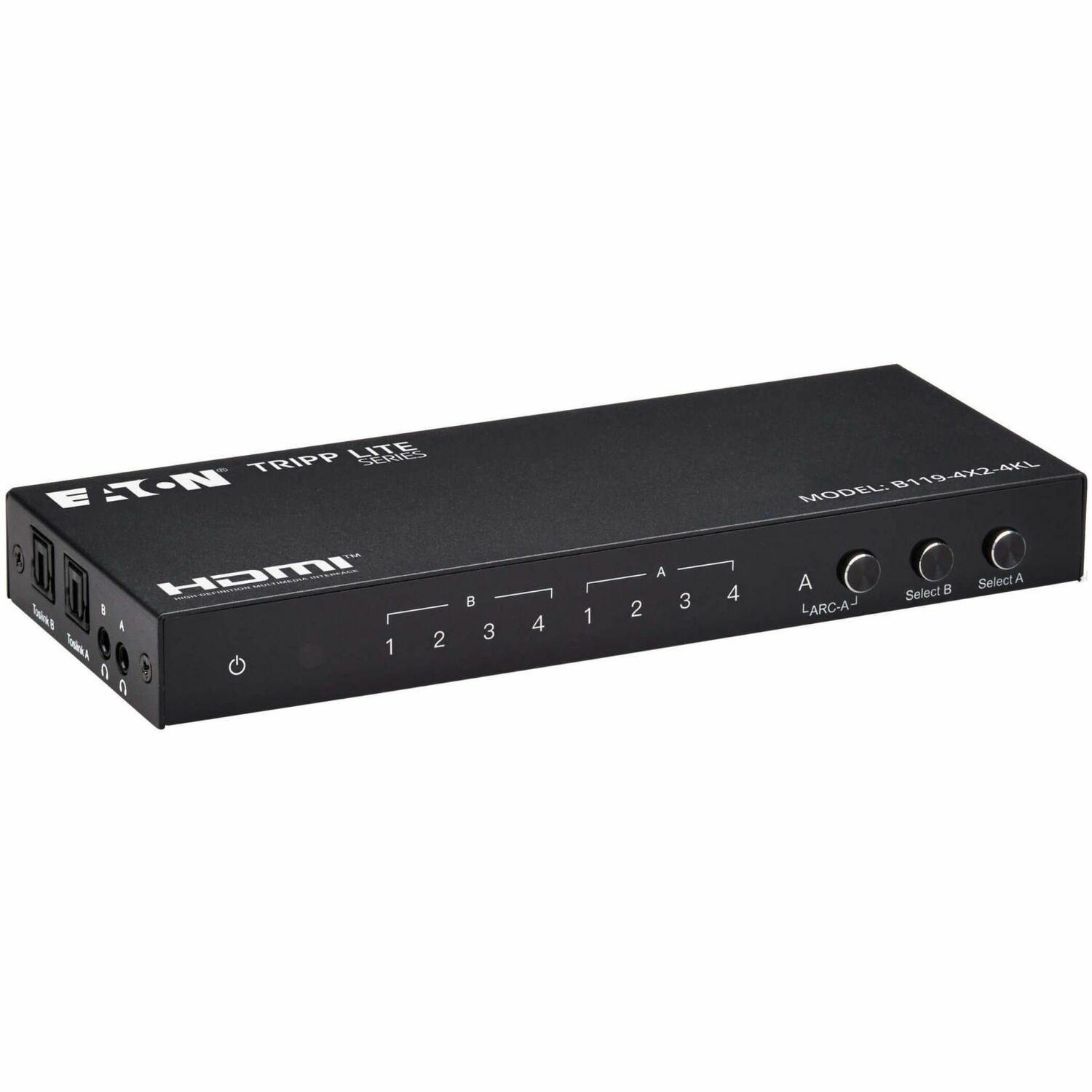 Tripp Lite series B119-4X2-4KL 4x2 HDMI Matrix Switch/Splitter