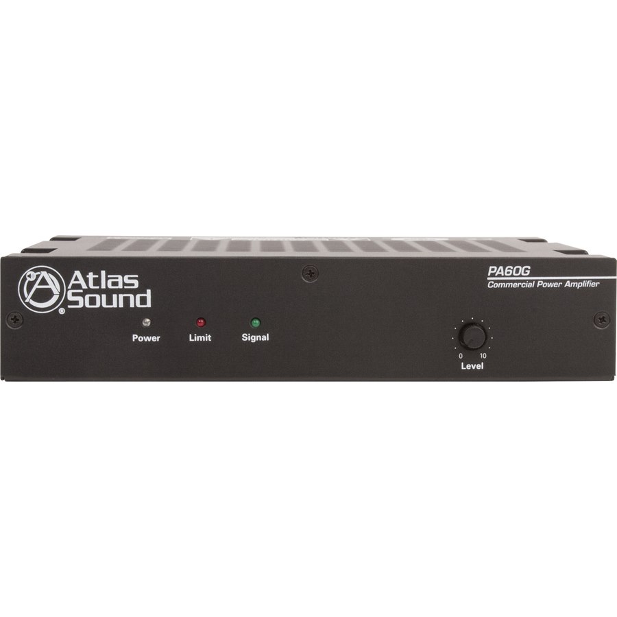 AtlasIED PA60G Amplifier - 60 W RMS - 1 Channel - Black