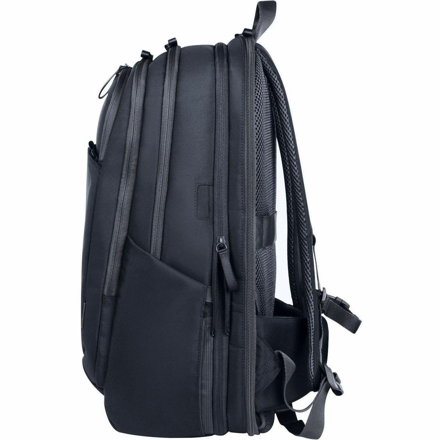 HP Bag 17' 30L Travel Plus Laptop Backpack 60% post-consumer recycled materials Double-coil zipper closing system Fits 17' 16' 15.6' 14' 13' Notebook