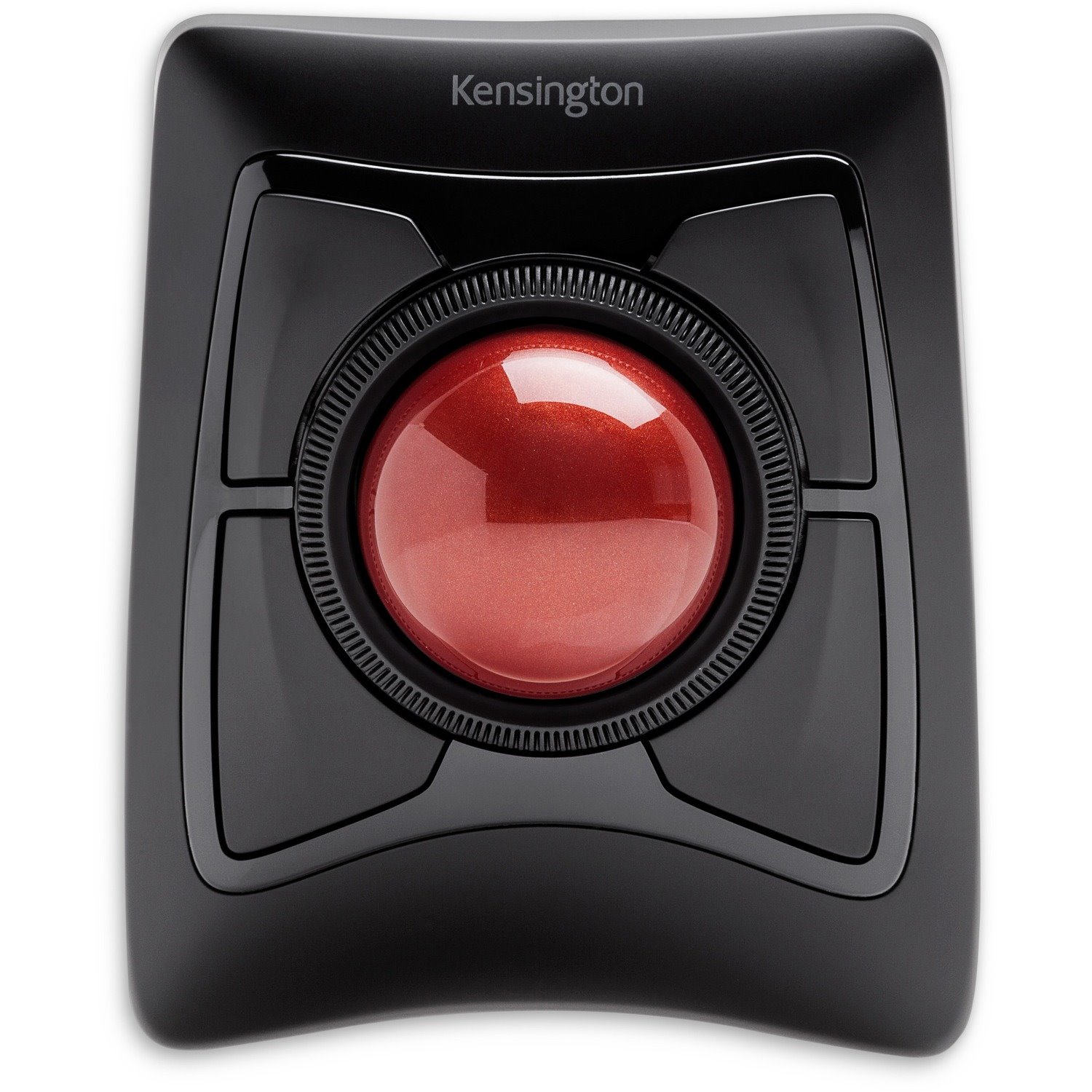 Kensington Expert Mouse Trackball - Bluetooth/Radio Frequency - USB - DiamondEye - 4 Button(s) - Black - 1 Each