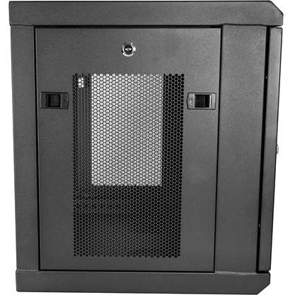 STARTECH 2 POST 9U 19" WALL MOUNT NETWORK CABINET 6-15" DEEP - W/SHELF 5YR