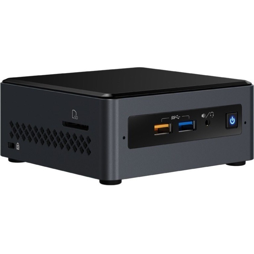 Intel NUC 7 Essential NUC7CJYSAL Desktop Computer - Intel Celeron J4005 2 GHz - 4 GB RAM DDR4 SDRAM - 32 GB Flash Memory Capacity - Mini PC