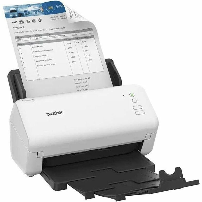 Brother ADS-4100 Sheetfed Scanner - 600 dpi Optical