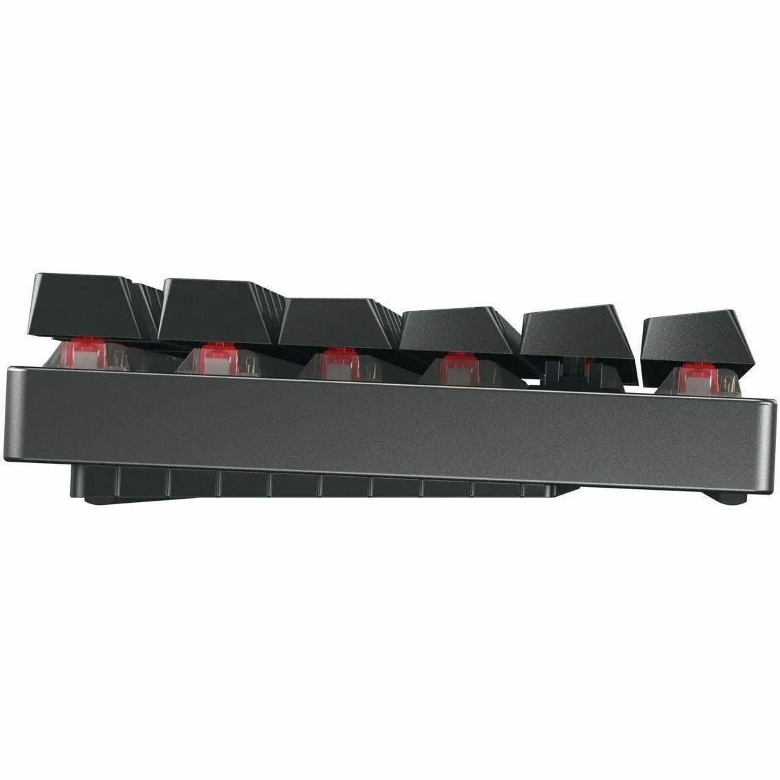 CHERRY MX 8.2 TKL Gaming Keyboard - Wired/Wireless Connectivity - USB Type A Interface - RGB LED - Nordic - Black