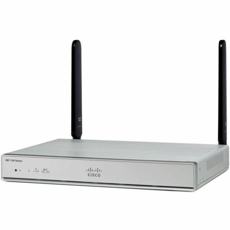 Cisco C1111-8PLTELAWH Wi-Fi 5 IEEE 802.11ac/n 2 SIM Ethernet, Cellular Wireless Integrated Services Router - Refurbished