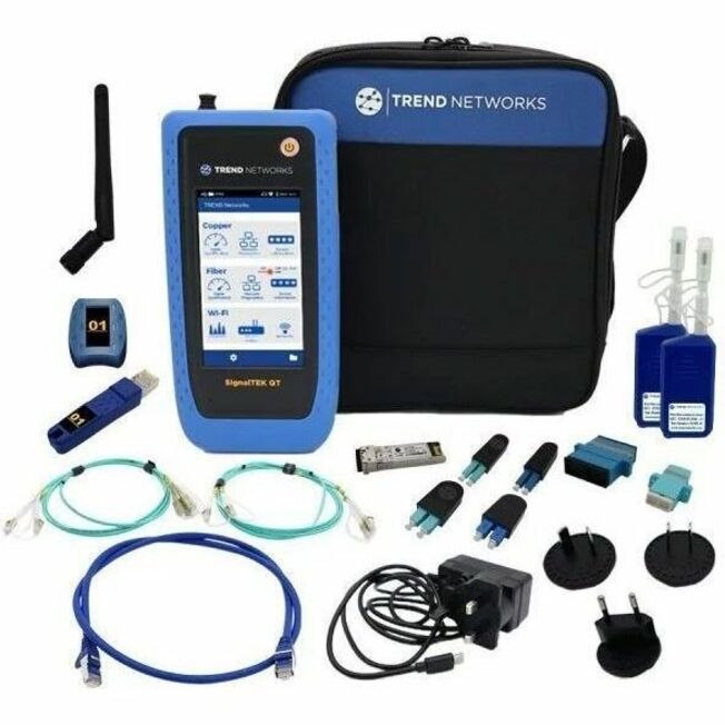 TREND Networks SignalTEK QT Pro 10 Gigabit Copper & Fibre Qualification Tester