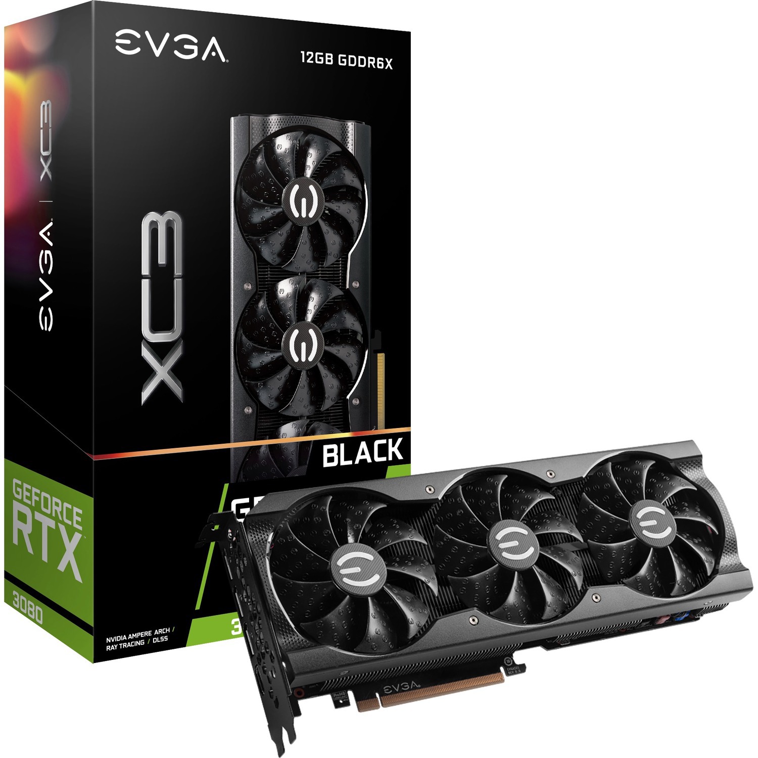 EVGA NVIDIA GeForce RTX 3080 Graphic Card - 12 GB GDDR6X