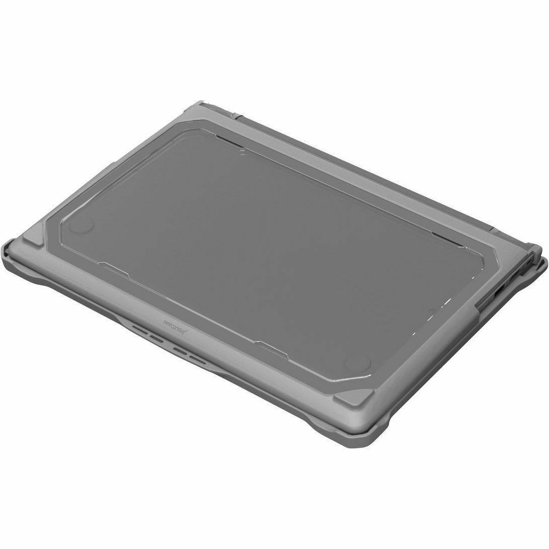 Extreme Shell-F2 Slide Case for HP Fortis X360 Chromebook G5 11" (Gray/Clear)