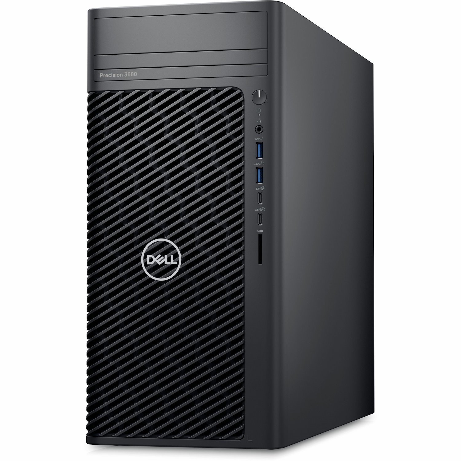 Dell Precision 3000 3680 Workstation - Core i5 14th Gen i5-14500 - vPro Technology - 16 GB - 512 GB SSD - Tower - Black