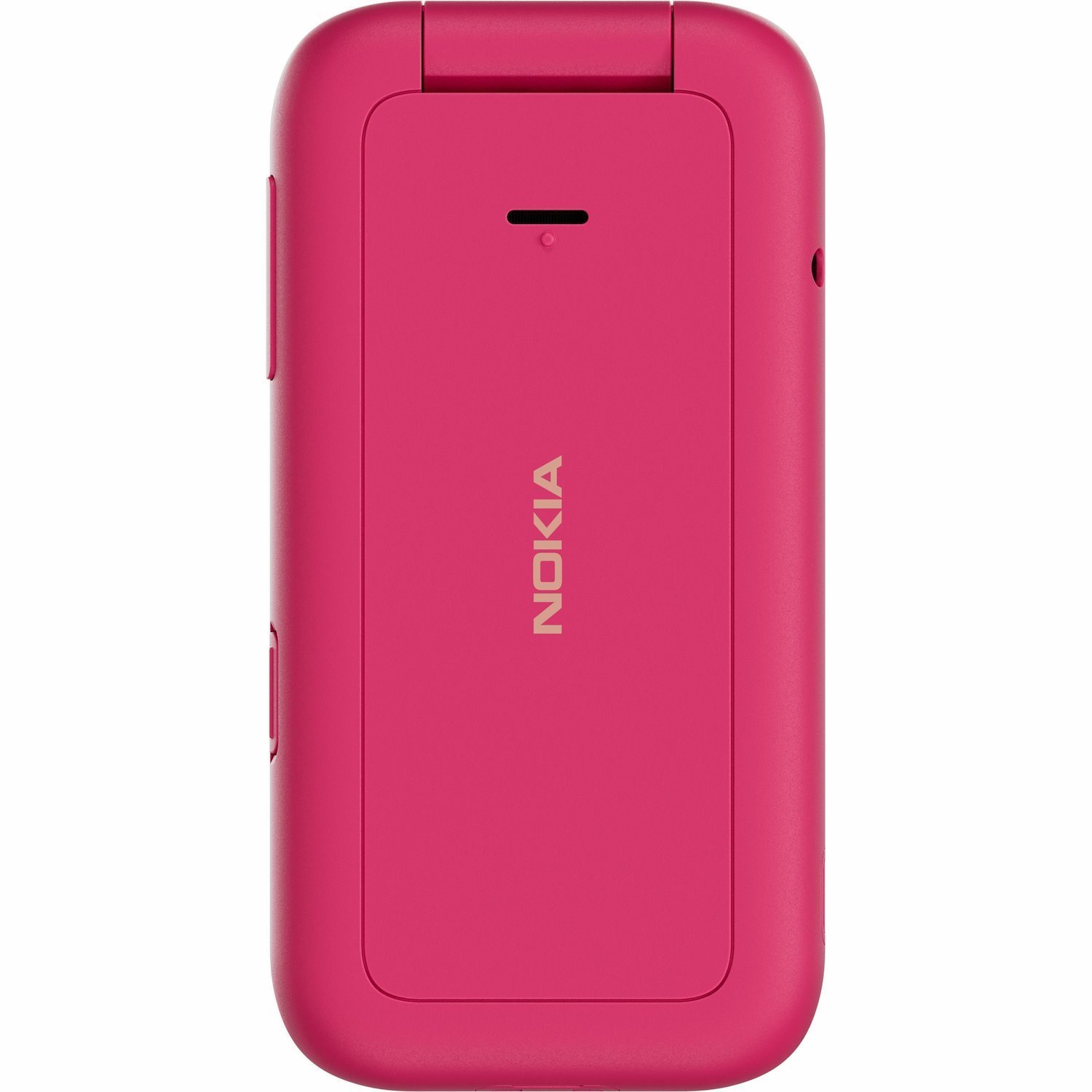 Nokia 2660 Flip 128 MB Feature Phone - 2.8" Flexible Folding Screen TFT LCD QVGA 240 x 320 - Cortex A71 GHz - 48 MB RAM - Series 30+ - 4G - Pop Pink