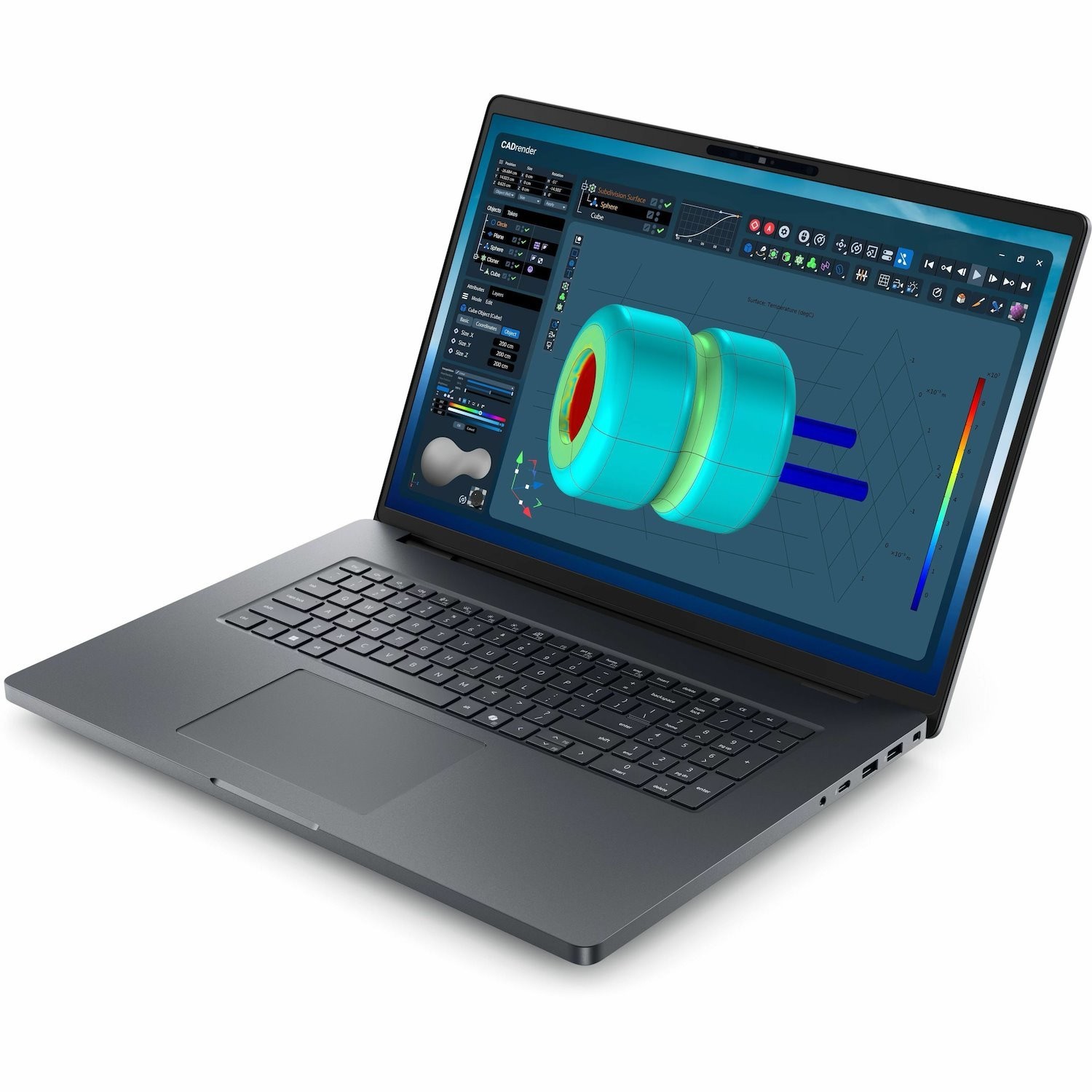 Dell Pro Max Plus MB18250 18" Mobile Workstation - QHD+ - 120 Hz - Intel Core Ultra 7 265HX - vPro Technology - 32 GB - 512 GB SSD - English (US) Keyboard - Magnetite